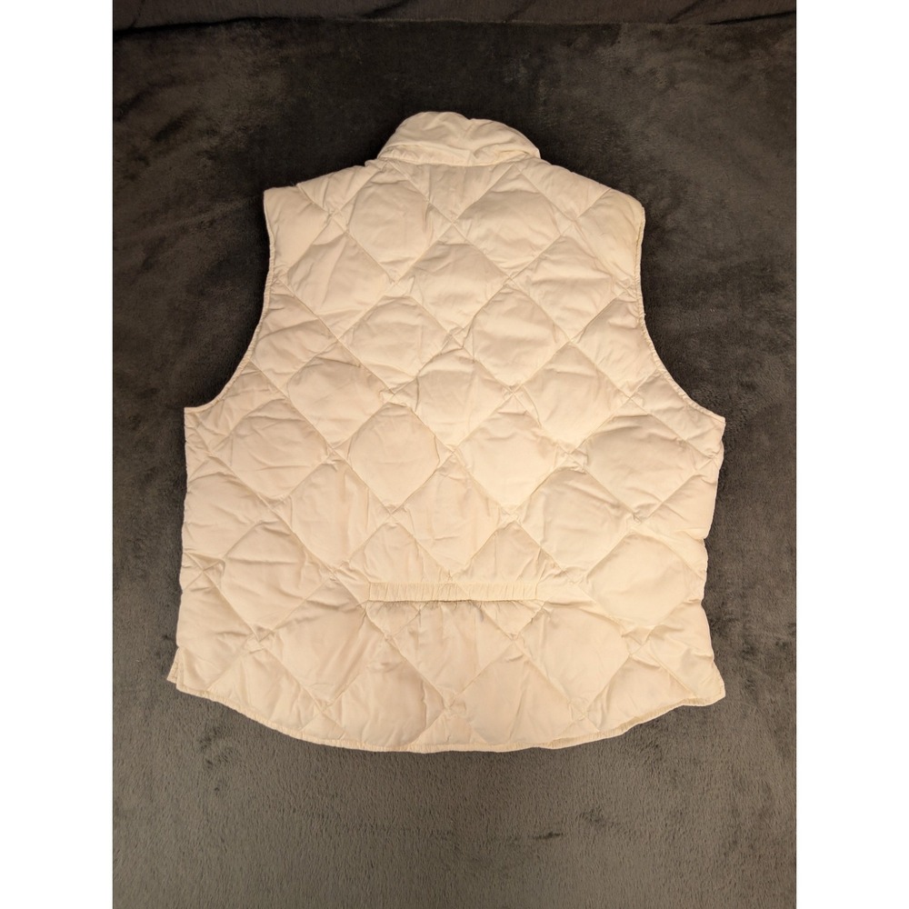 Vintage XL Eddie Bauer Black Label Goose Down Quilted Puffer Outdoor Camp Vest - Picture 5 of 10